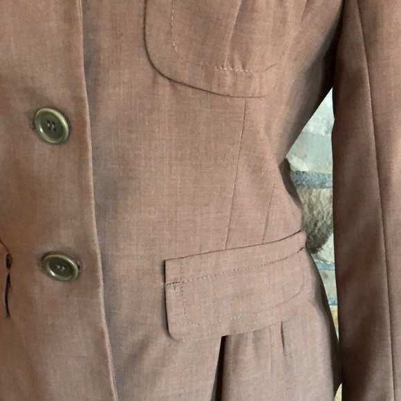 MAX STUDIO KHAKI TAN BLAZER, 6 💐 - Picture 3 of 9